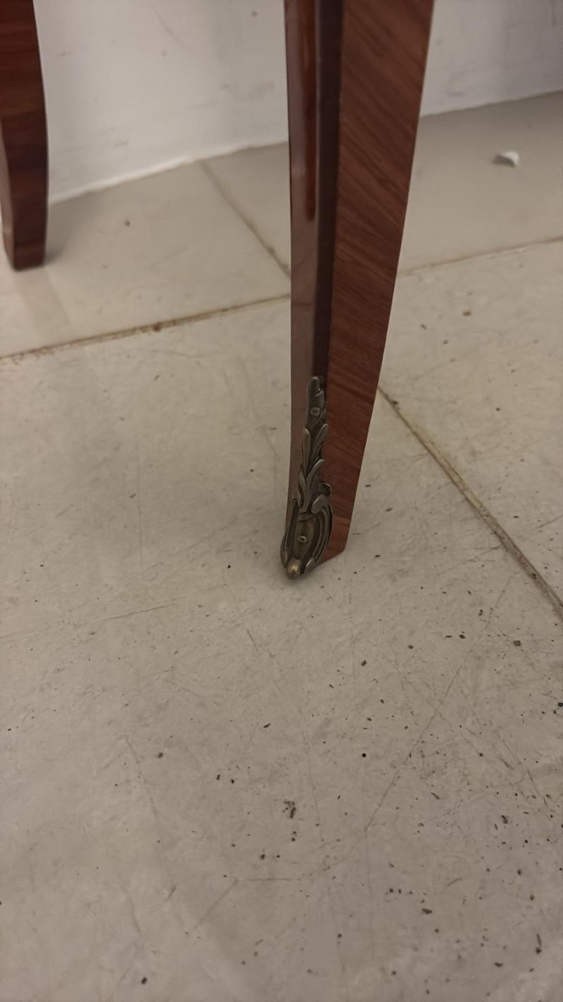 Antique Quality Pair of French Louis XV Style Marquetry Bedside Cabinets